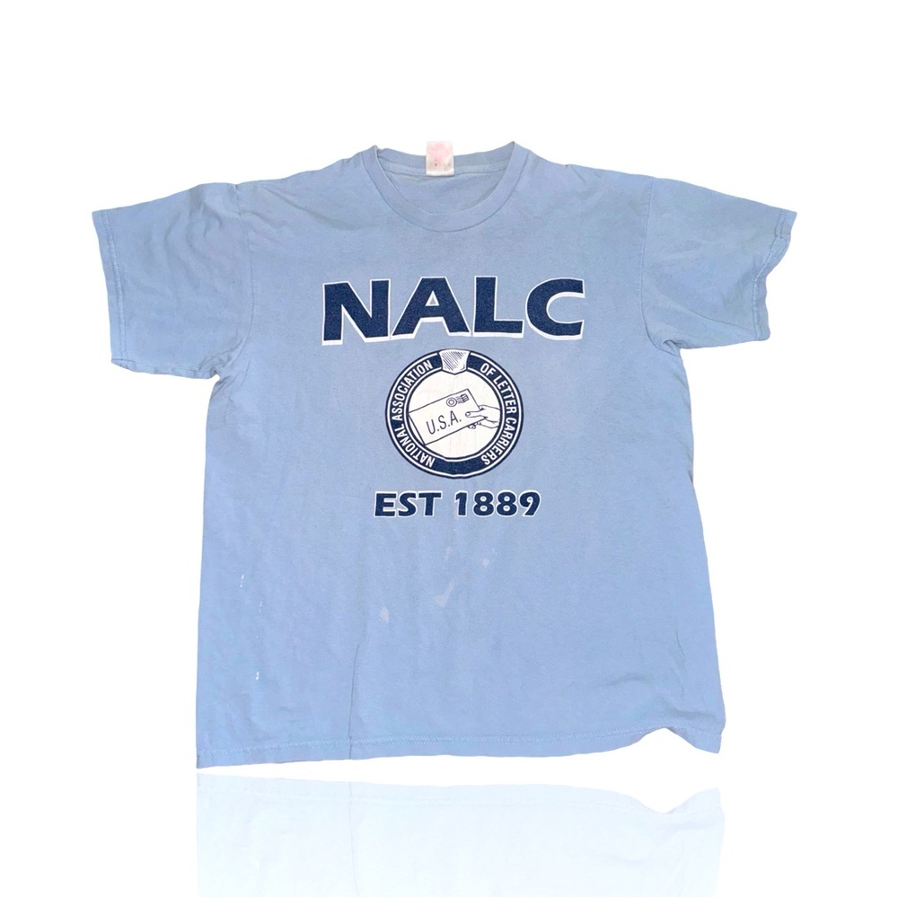 Vintage 80’s NALC member T-Shirt: USPS: National Letter Carriers: Large